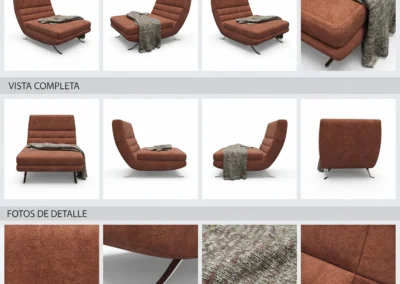 Avatar Sillón Cosmos creado con inteligencia artificial en el Máster AIrchiviz